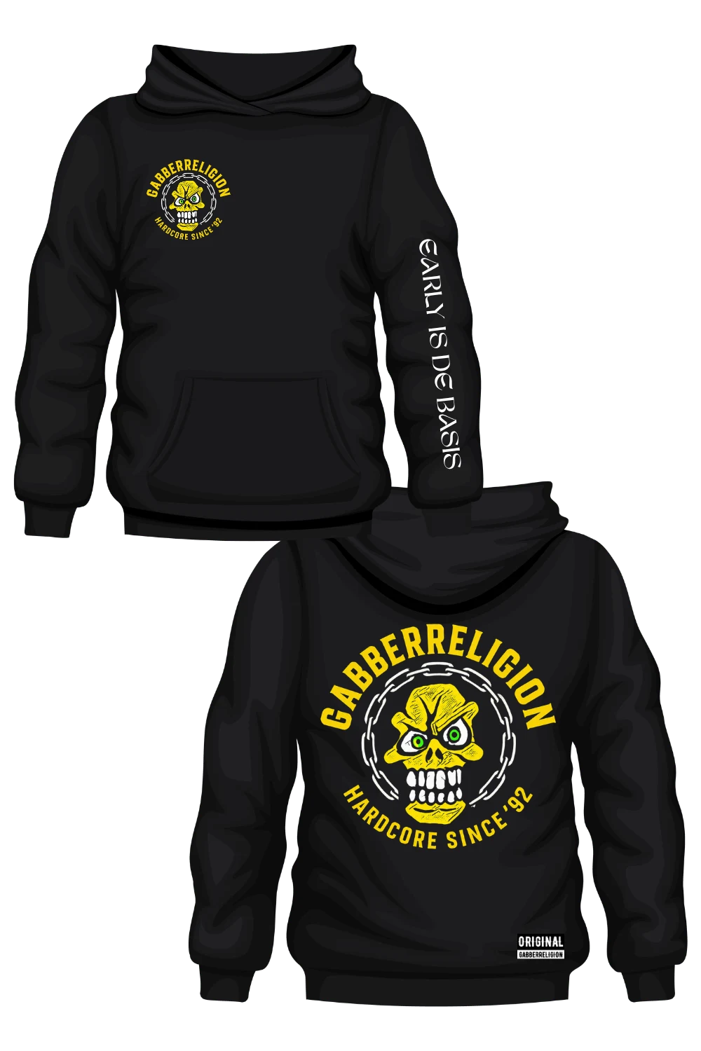 Early Is De Basis Hoodie