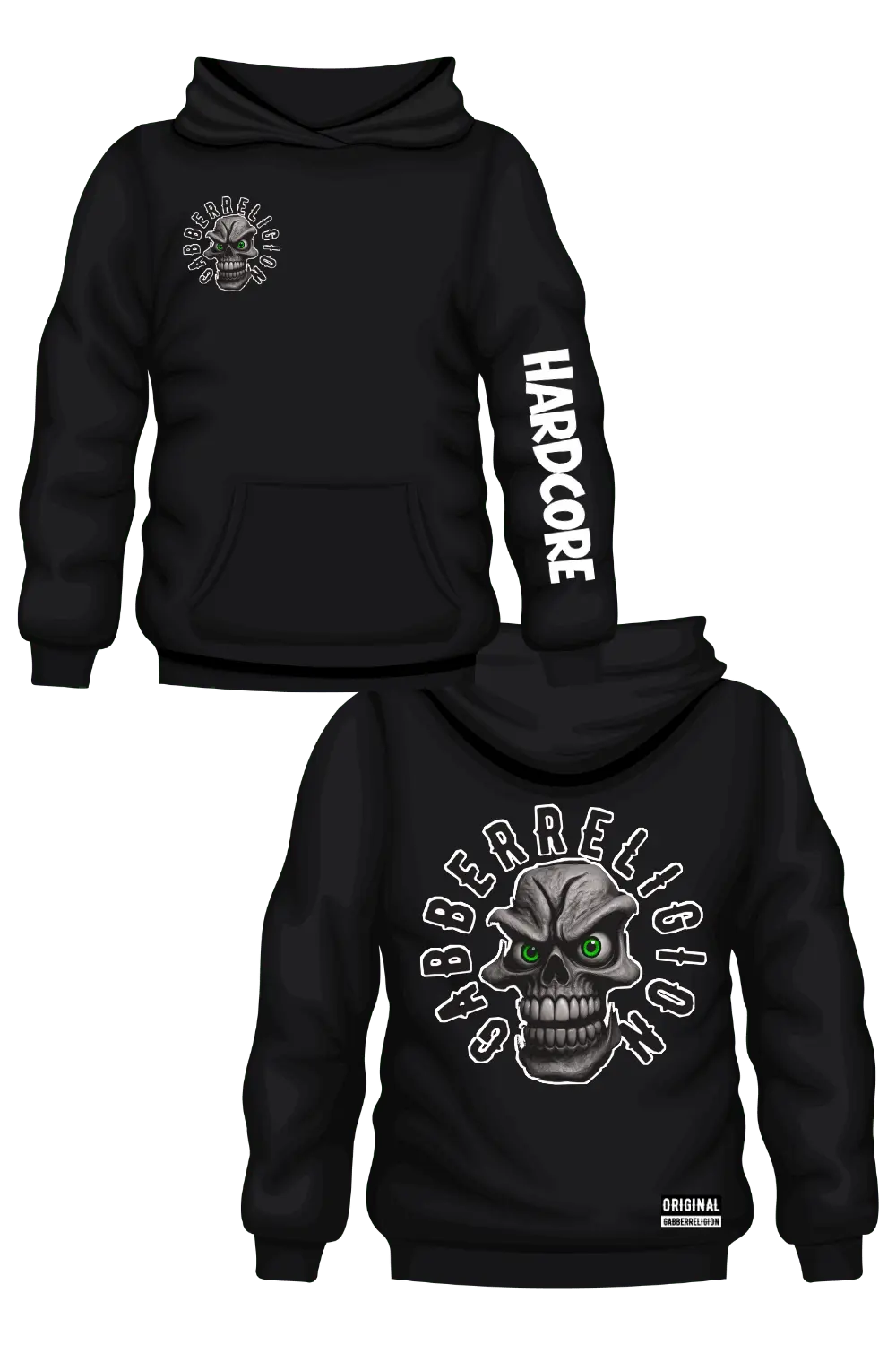 Gabber Religion Hardcore Hoodie