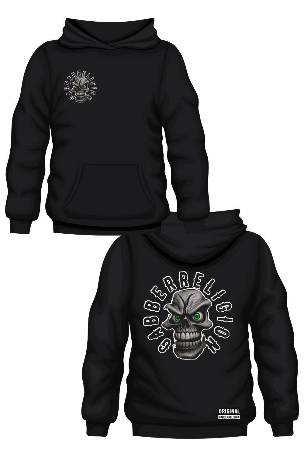 Gabber Hardcore Kids Hoodie
