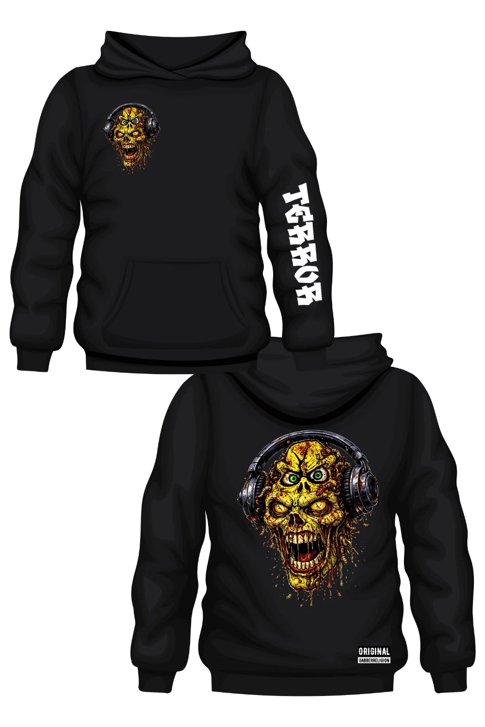 Gabber Religion Terror Hoodie